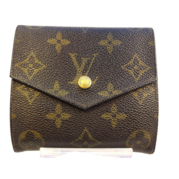 Louis Vuitton Handbags - Louis Vuitton Monogram Brown Wallet Vintage with COA